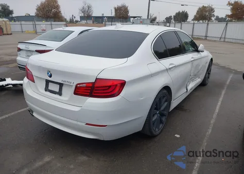 2013 BMW 528I из США, поврежденный, VIN WBAXG5C51DD234092